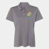Women's Heathered Polo Thumbnail