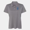 Women's Heathered Polo Thumbnail
