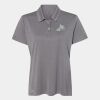 Women's Heathered Polo Thumbnail