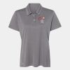 Women's Heathered Polo Thumbnail