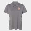 Women's Heathered Polo Thumbnail