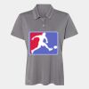 Women's Heathered Polo Thumbnail