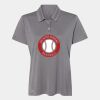 Women's Heathered Polo Thumbnail