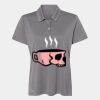 Women's Heathered Polo Thumbnail
