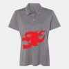 Women's Heathered Polo Thumbnail