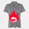 Women's Heathered Polo Thumbnail
