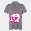 Women's Heathered Polo Thumbnail