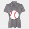 Women's Heathered Polo Thumbnail