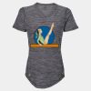 Women's Mèlange Tech V-Neck T-Shirt Thumbnail