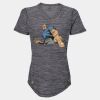 Women's Mèlange Tech V-Neck T-Shirt Thumbnail