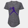 Women's Mèlange Tech V-Neck T-Shirt Thumbnail