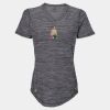 Women's Mèlange Tech V-Neck T-Shirt Thumbnail