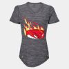 Women's Mèlange Tech V-Neck T-Shirt Thumbnail
