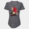 Women's Mèlange Tech V-Neck T-Shirt Thumbnail