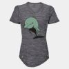 Women's Mèlange Tech V-Neck T-Shirt Thumbnail