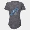 Women's Mèlange Tech V-Neck T-Shirt Thumbnail