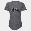 Women's Mèlange Tech V-Neck T-Shirt Thumbnail