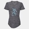Women's Mèlange Tech V-Neck T-Shirt Thumbnail
