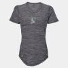 Women's Mèlange Tech V-Neck T-Shirt Thumbnail