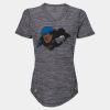Women's Mèlange Tech V-Neck T-Shirt Thumbnail