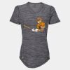 Women's Mèlange Tech V-Neck T-Shirt Thumbnail