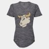 Women's Mèlange Tech V-Neck T-Shirt Thumbnail