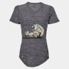 Women's Mèlange Tech V-Neck T-Shirt Thumbnail