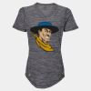 Women's Mèlange Tech V-Neck T-Shirt Thumbnail