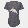 Women's Mèlange Tech V-Neck T-Shirt Thumbnail