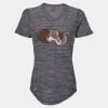 Women's Mèlange Tech V-Neck T-Shirt Thumbnail