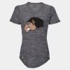 Women's Mèlange Tech V-Neck T-Shirt Thumbnail