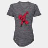Women's Mèlange Tech V-Neck T-Shirt Thumbnail