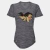 Women's Mèlange Tech V-Neck T-Shirt Thumbnail
