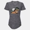 Women's Mèlange Tech V-Neck T-Shirt Thumbnail