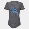 Women's Mèlange Tech V-Neck T-Shirt Thumbnail