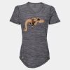 Women's Mèlange Tech V-Neck T-Shirt Thumbnail