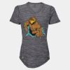 Women's Mèlange Tech V-Neck T-Shirt Thumbnail