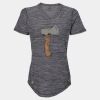 Women's Mèlange Tech V-Neck T-Shirt Thumbnail
