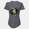 Women's Mèlange Tech V-Neck T-Shirt Thumbnail