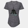 Women's Mèlange Tech V-Neck T-Shirt Thumbnail