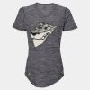Women's Mèlange Tech V-Neck T-Shirt Thumbnail