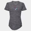 Women's Mèlange Tech V-Neck T-Shirt Thumbnail