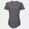 Women's Mèlange Tech V-Neck T-Shirt Thumbnail