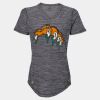 Women's Mèlange Tech V-Neck T-Shirt Thumbnail