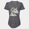 Women's Mèlange Tech V-Neck T-Shirt Thumbnail