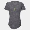Women's Mèlange Tech V-Neck T-Shirt Thumbnail