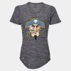 Women's Mèlange Tech V-Neck T-Shirt Thumbnail