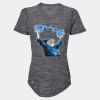 Women's Mèlange Tech V-Neck T-Shirt Thumbnail