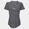 Women's Mèlange Tech V-Neck T-Shirt Thumbnail