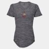Women's Mèlange Tech V-Neck T-Shirt Thumbnail